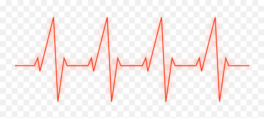 Heartbeat Png Red Picture - Red Heartbeat Line Png,Heart Beat Png