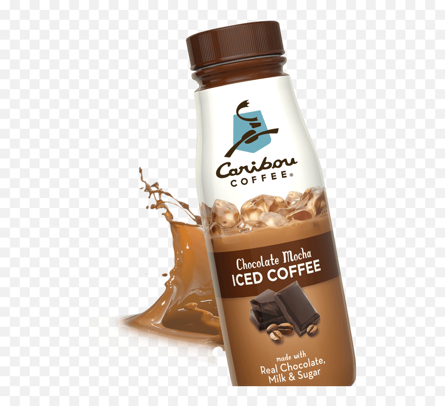 Download Caribou Coffee Iced - Caribou Iced Chocolate Mocha Coffee Png,Caribou Png