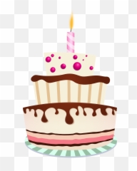 Birthday Cake Free Png Transparent - Clipart