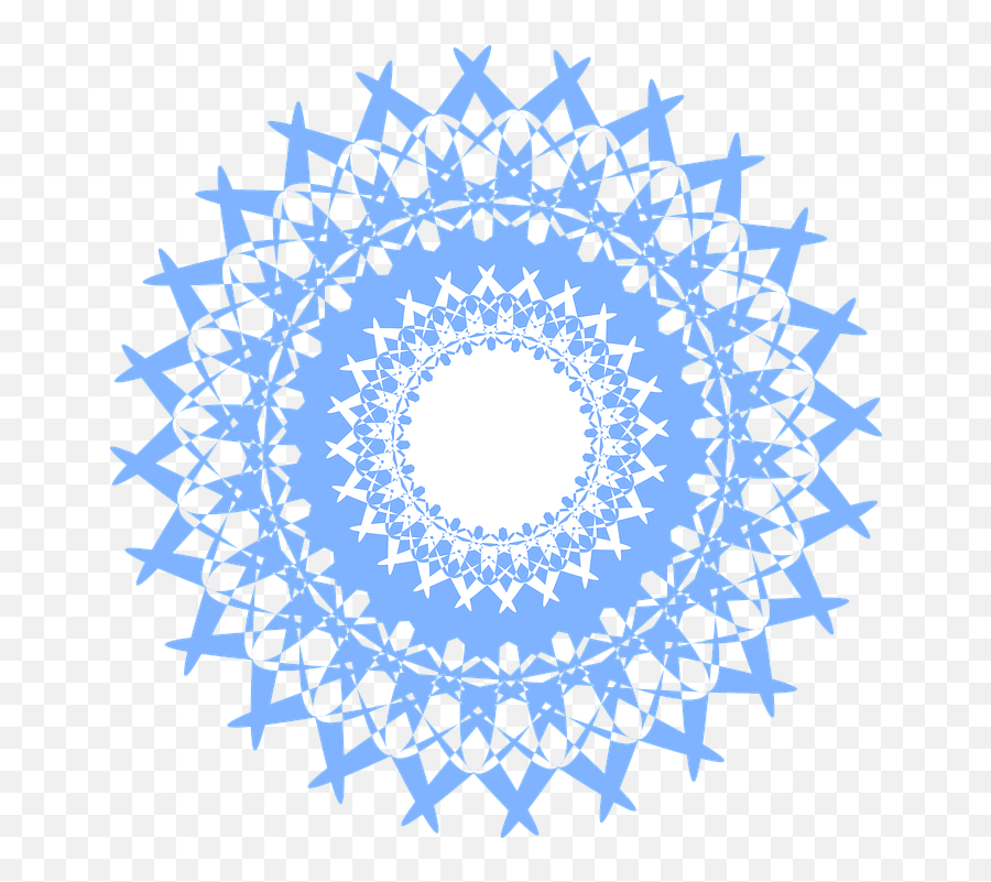 Mandala Lace Blue - Free Vector Graphic On Pixabay Disney Epcot Png,Mandala Png