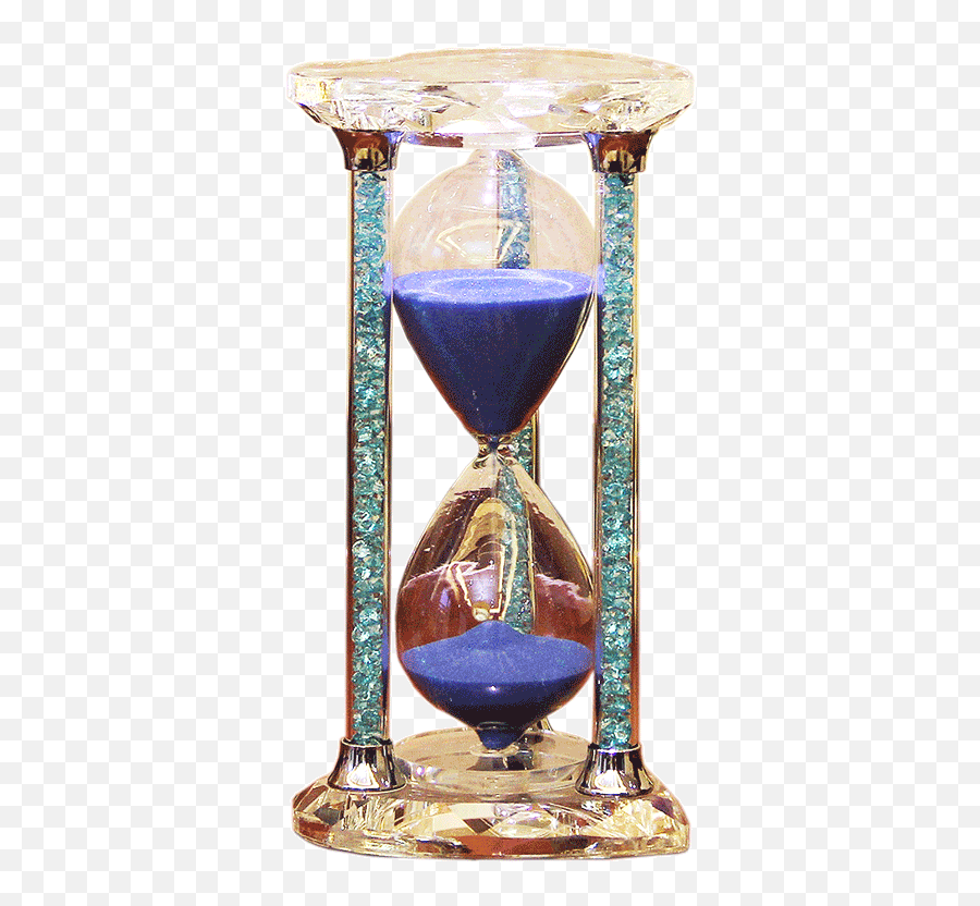 Crystal Hourglass Timer Minutes - Hourglass Png,Hourglass Transparent