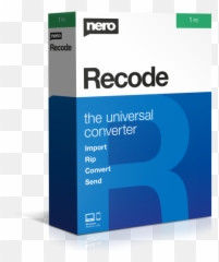 Nero Recode 2020 - Office Application Software Png,Rip Paper Png
