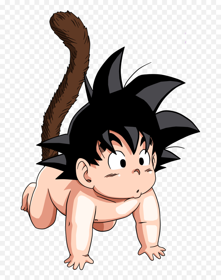 Download Hd Baby Goku Transparent Png Image - Nicepngcom Dragon Ball Z Goku Baby,Goku Transparent
