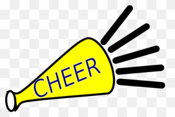 Cheer Leader Shout Clip Art - Vector Clip Art Cheerleader Shout Png,Cheer Png