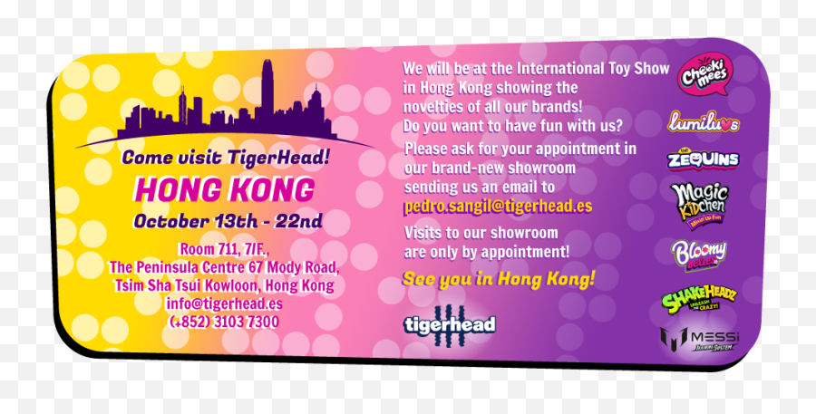 Come And Visit Tigerhead In Hong Kong - Tiger Head Poster Png,Tiger Head Png