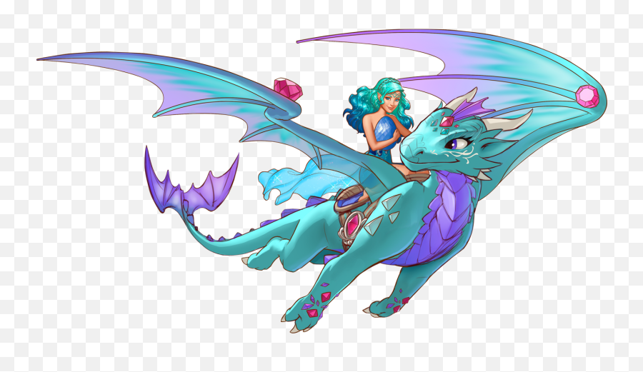 Download Hd Merina - Lego Elves Blue Dragon Transparent Png Merina Dragon Lego Elves,Blue Dragon Png