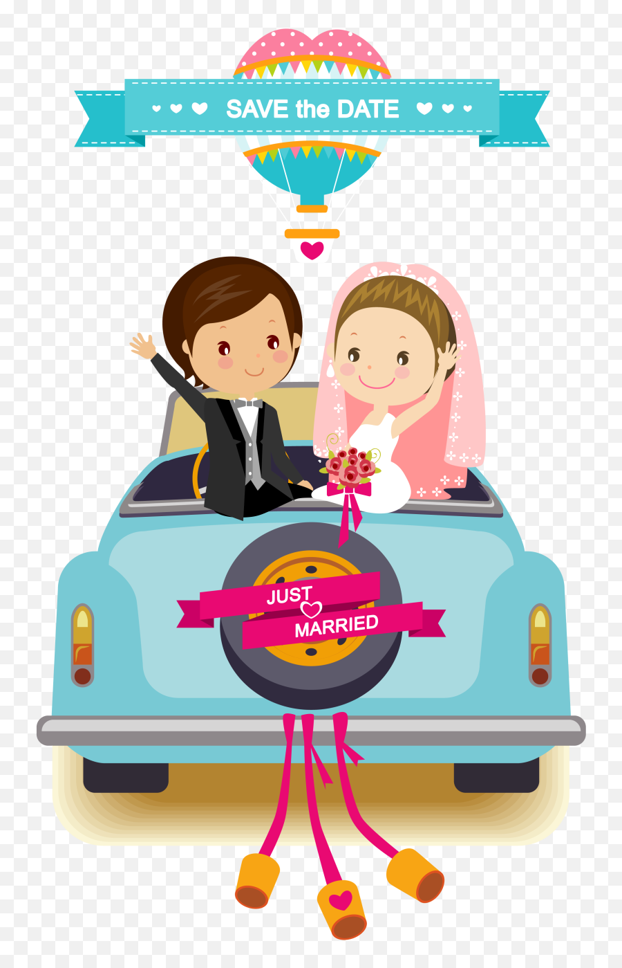 Related Image Gambar Pengantin Kartun Buku Tamu - Vector Cartoon Wedding Png,Car Cartoon Png