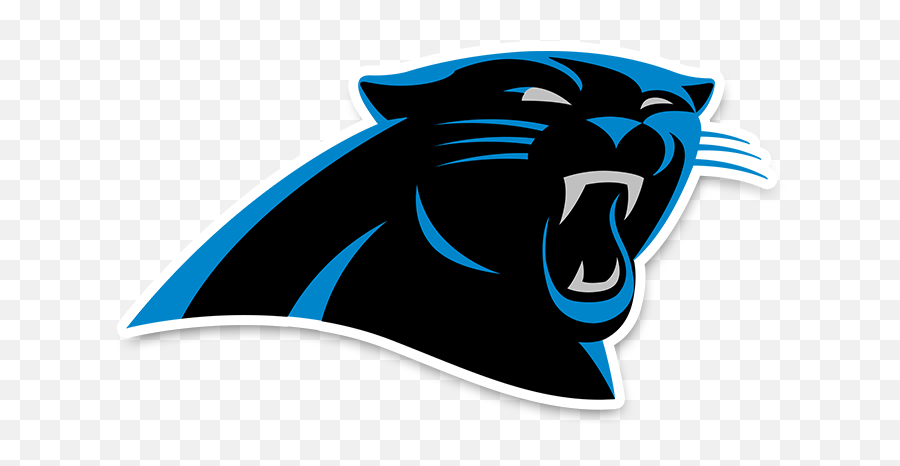 Carolina Panthers Nfl Logo Sticker - Carolina Panthers Logo Png,Nfl Logo Png