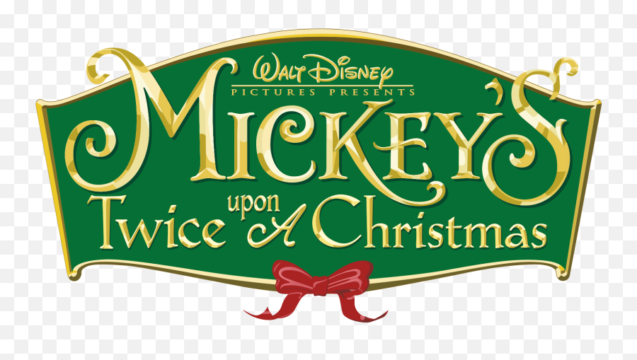 Download Mickeyu0027s Twice Upon A Christmas - Mickey Twice Upon Disney Store Png,Twice Logo Png
