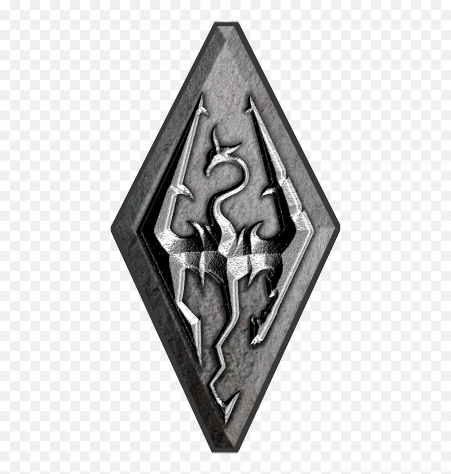 Elder Scroll V Skyrim Merchandise - Emblem Png,Skyrim Symbol Png
