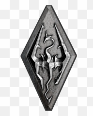 Elder Scroll V Skyrim Merchandise - Emblem png