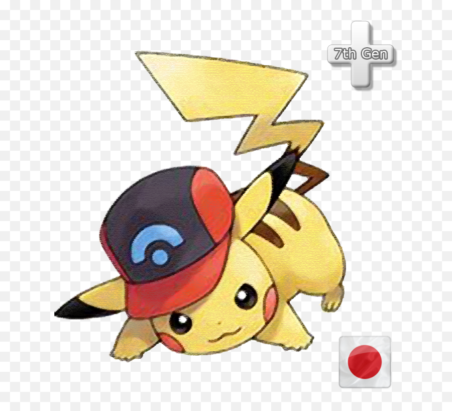 Pikachu With Ashu0027s Hat - Pokemonget Ottieni Tutti I Pokemon Pikachu Sinnoh Cap Png,Ash Ketchum Transparent