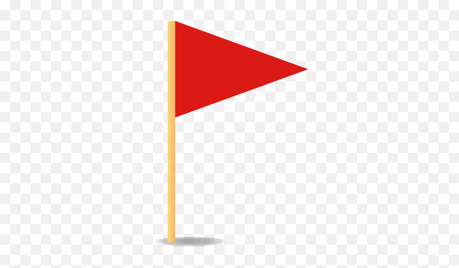 Flaglet Png Image - Triangle Objects Flag,Golf Flag Png