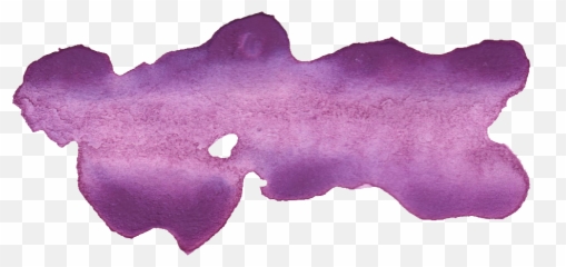 24 Purple Watercolor Brush Stroke - Png