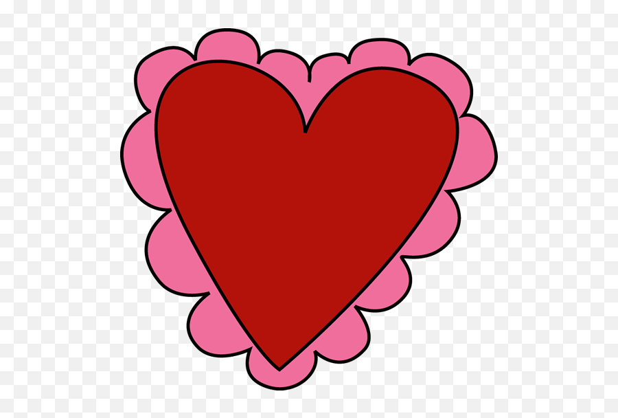Image Of Valentine Heart Clipart 7 Valentines Day - Clipartbarn Valentine Heart Clip Art Png,Valentine Heart Png