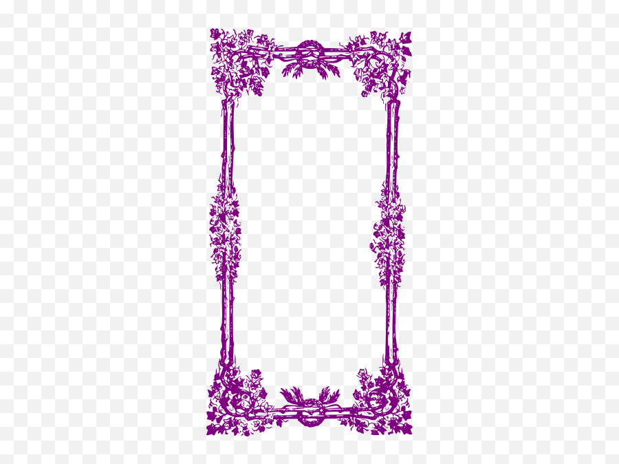 Purple Frame Clip Art - Vector Clip Art Online Acrostic For Mary Png,Purple Frame Png