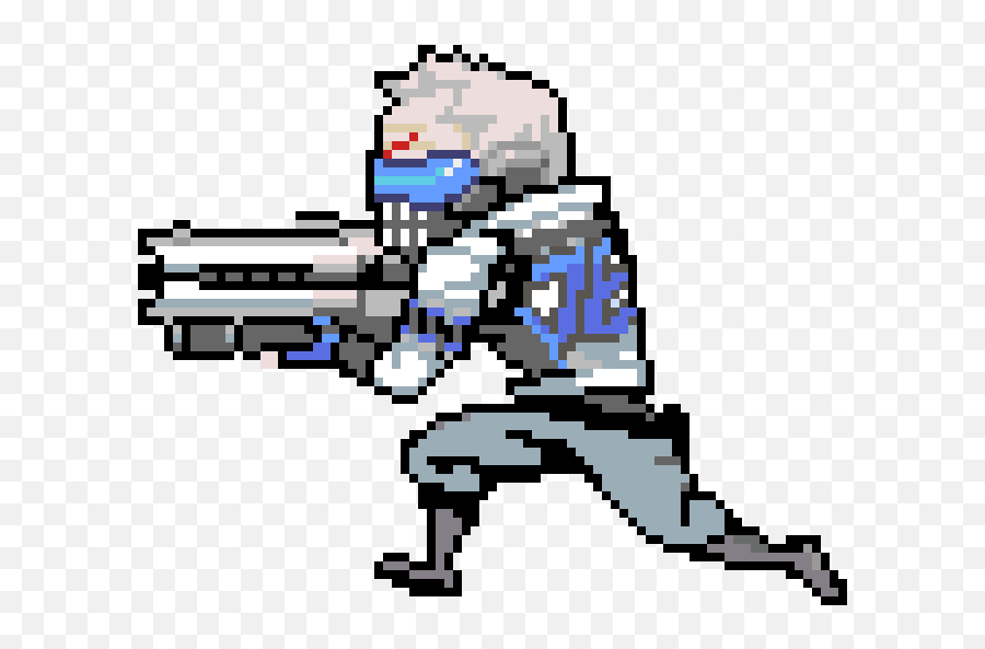 76 Bone Pixie Engine - Overwatch Soldier 76 Pixel Spray Png,Soldier 76 Png