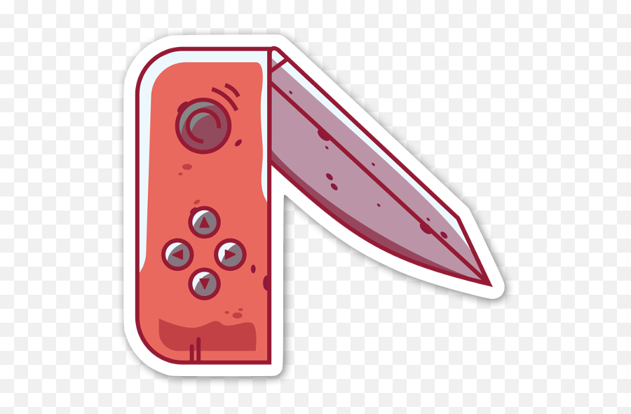 Red Switchblade - Stickerapp Knife Png,Switchblade Png