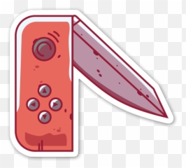 Red Switchblade - Stickerapp Knife Png,Switchblade Png