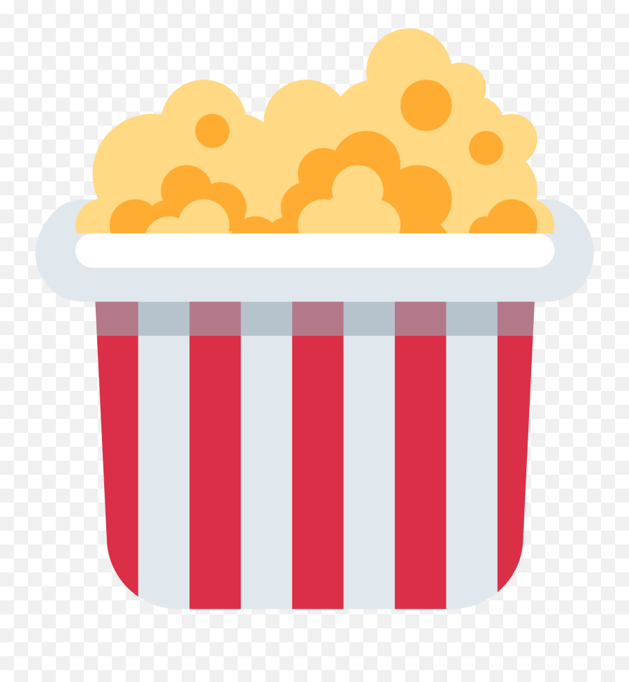 Popcorn - Discord Popcorn Emoji Clipart Full Size Clipart Snack Emoji Png,Popcorn Transparent Background