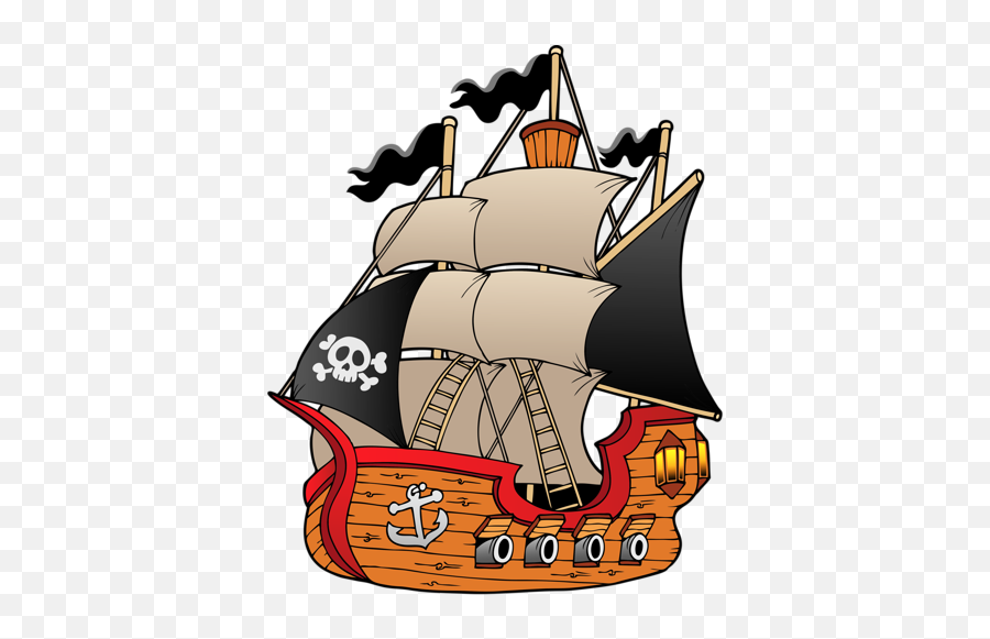 Download Sailing Ship Clipart - Clipart Pirate Ship Png,Ship Transparent