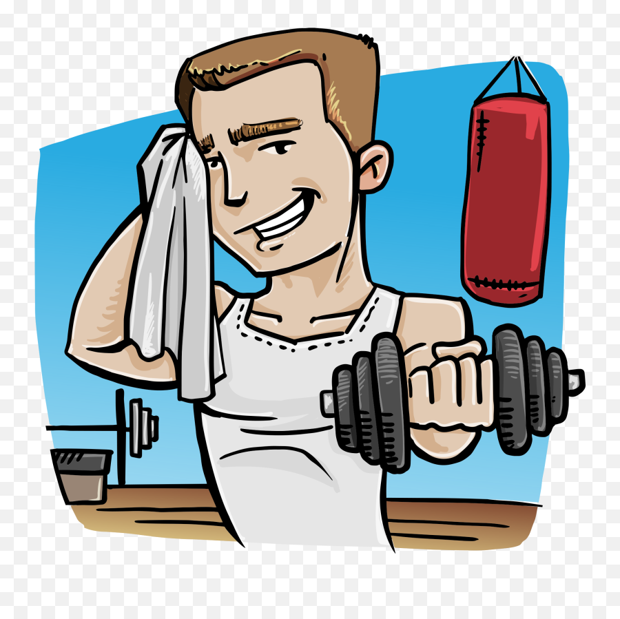 Hd Gym Boy Png Image Free Download - Transparent Cartoon Gym Fitness Png,Boy  Png - free transparent png images 