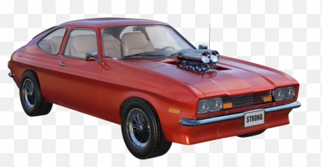 Hotrod Car Red Lights - Classic png