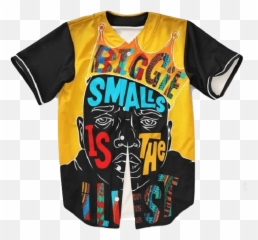 Biggie Smalls Baseball Jersey - Biggie Smalls Pop Art Png,Biggie Smalls Png