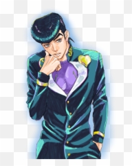 Hd Josuke Kuuun Bishounen Jojo Bizarre - Josuke Higashikata Hd Png,Josuke Png