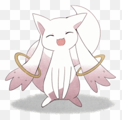 Kyubey - Puella Magi Madoka Magica Cat png