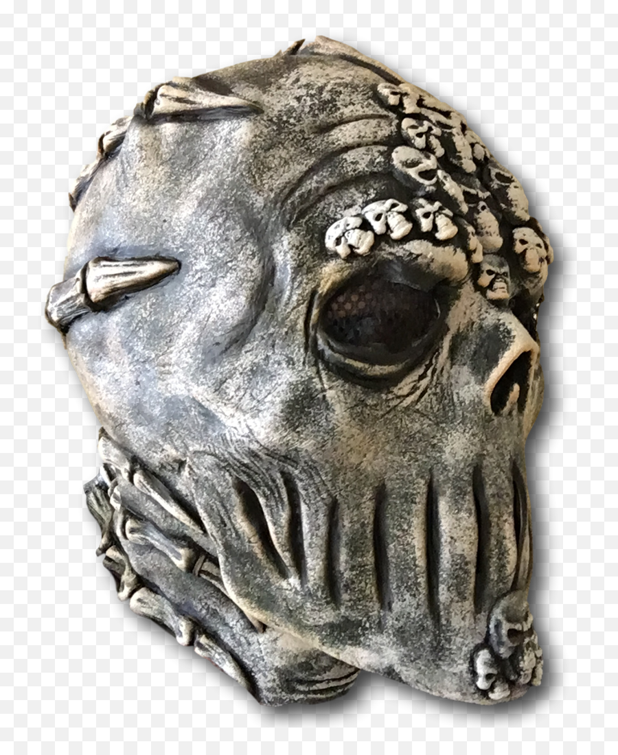 Download Skeleton Skull Mask - Skull Mask Latex Png,Skull Mask Png