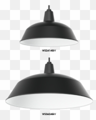 Giant Warehouse Shade - 5500 LM Pendant Light png