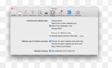 Dont Want Sites Tracking Your Activity - Dot png