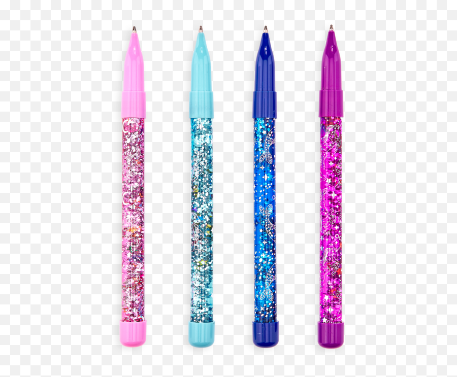 Celestial Stars Glitter Wand Pens - Girly Png,Color Icon Glitter Single