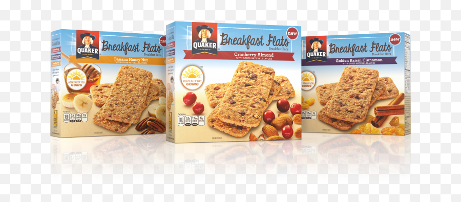 Quaker Introduces Breakfast Flats For - Thego Snacking Producto Quaker Png,Quaker Icon