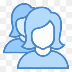 Download Hd All Icons Are In The Flat Vector Style However - Groups Of Women png