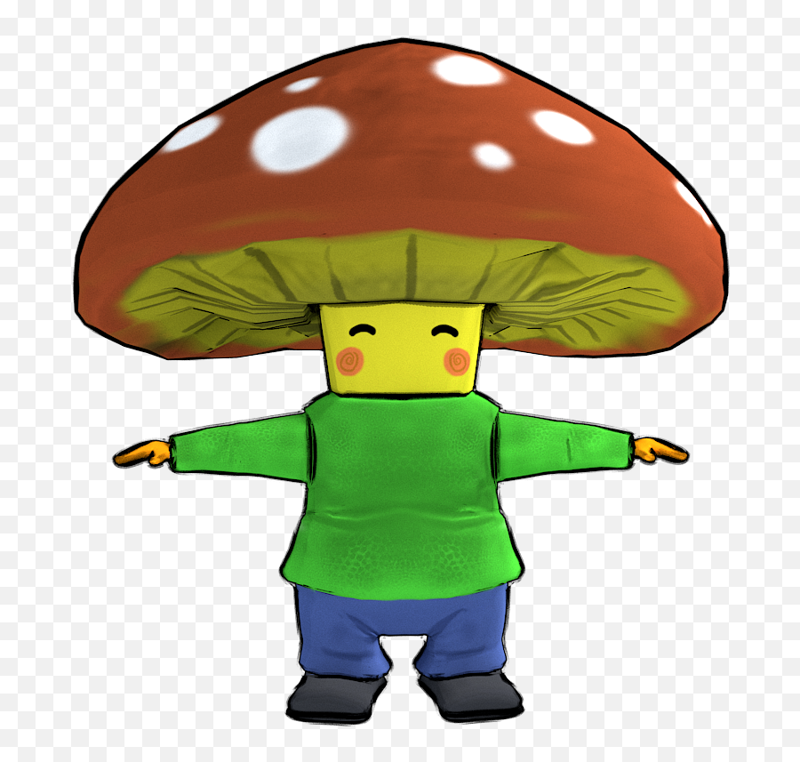 Mushroomu0027s Cartoon Character - Adriano Sanna Fictional Character Png,Cartoon Icon Images