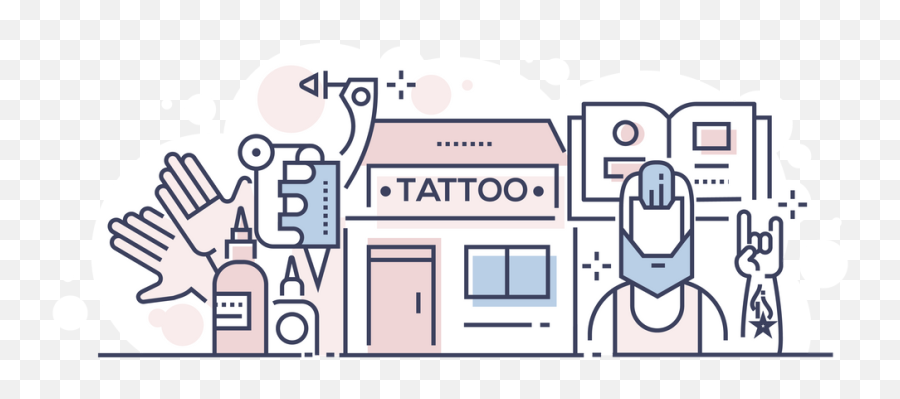 Tattoo Icon - Download In Glyph Style Language Png,Tattoo Gun Icon