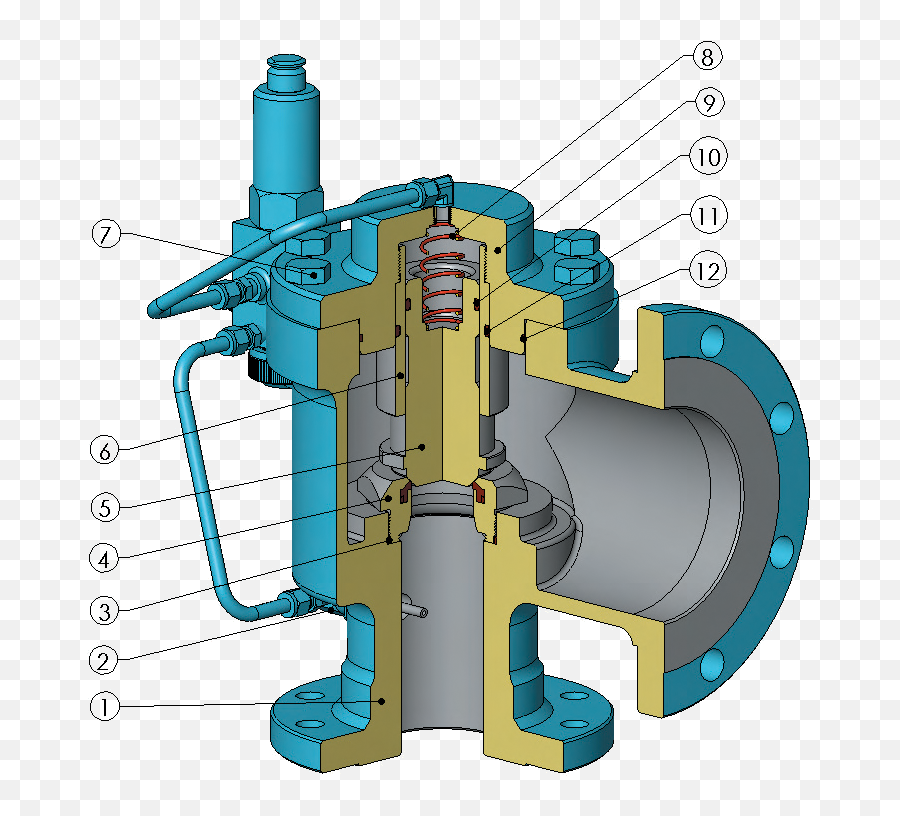 Mercer Valve Co Inc 9500 Pilot Operated U2013 Build Of Materials Png Bill Material Icon