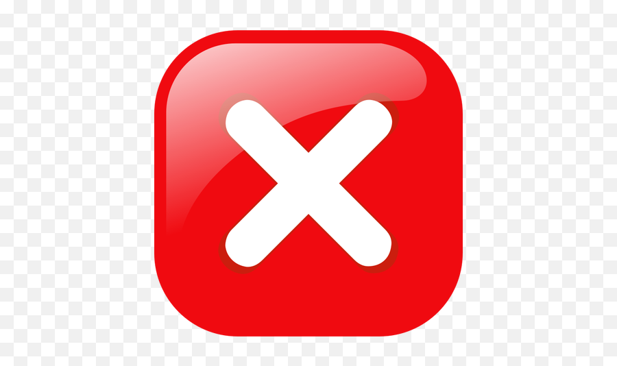 Red Round Error Warning Vector Icon Public Domain Vectors - Red Square Close Icon Png,Notice Icon