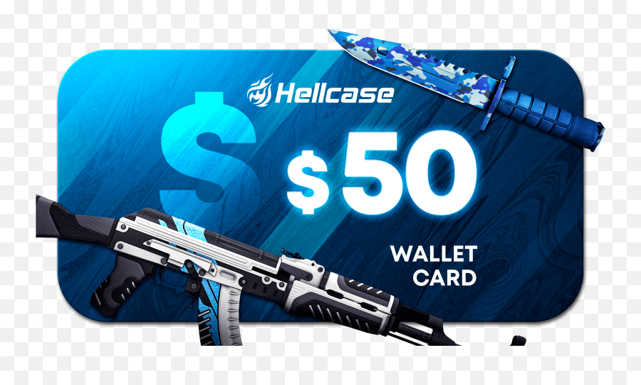 Hellcasecom 50 Usd Wallet Card Code Buy Cheap Transparent PNG