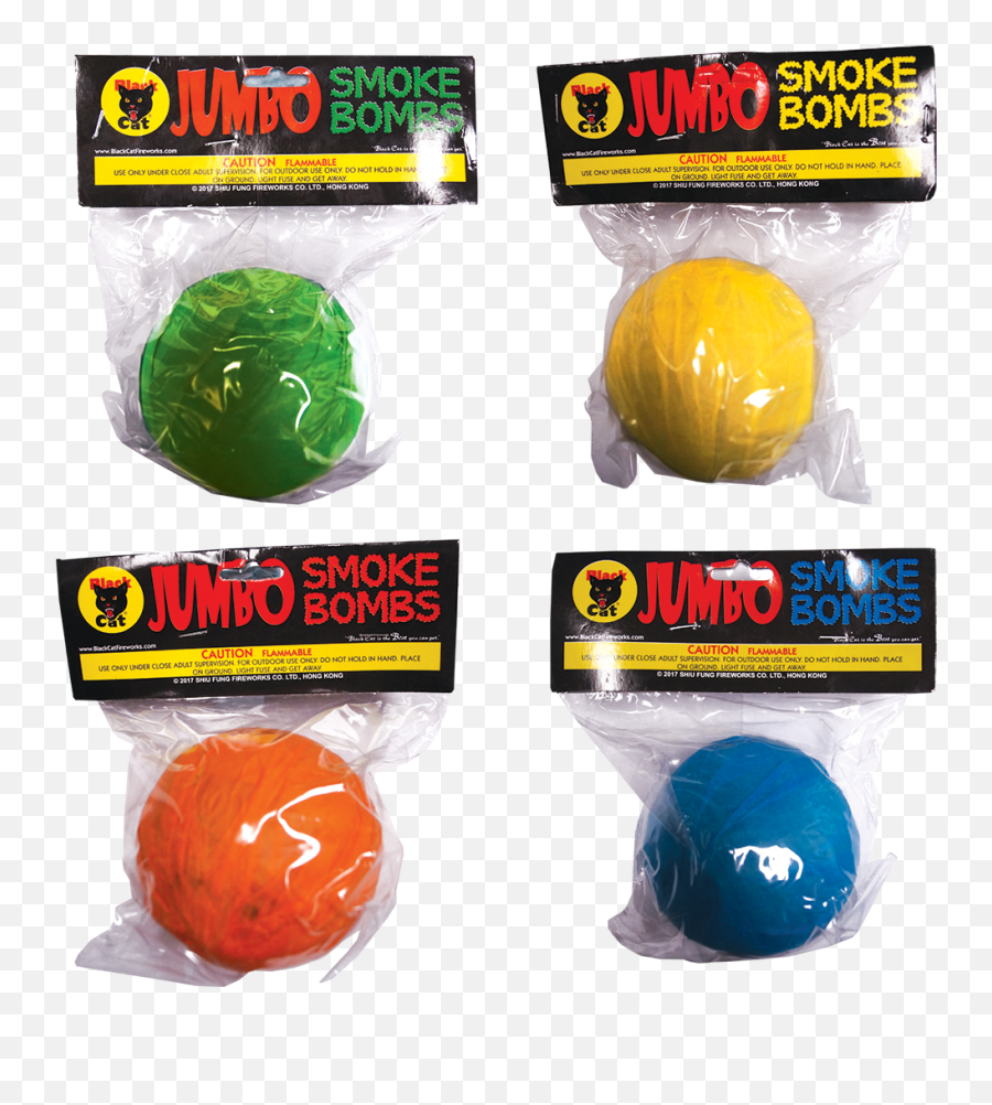 Jumbo Smoke Bombs 4 Assorted Colossal Colors - Black Cat Colored Firework Smoke Bomb Png,Smoke Overlay Png