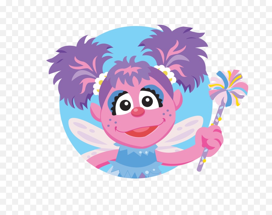 Coloring Pictures Of Sesame Street - Cartoon Abby From Sesame Street Png,Sesame Street Characters Png