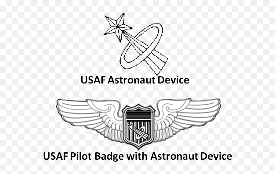 Usaf Astronaut Device - Air Force Pilot Badge Png,Pilot Wings Png