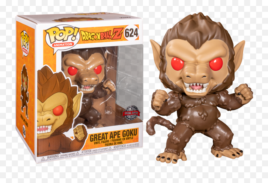 Dragon Ball Z - Great Ape Goku Us Exclusive 6 Great Ape Goku Pop Png,Dragon Ball Z Png