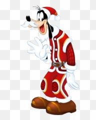 Png Free Goofy Santa - Goofy Disney Christmas,Goofy Png