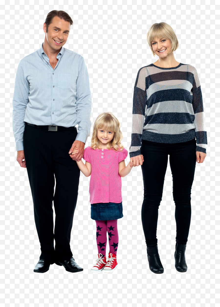 Png Images Transparent Background - Holding Hands With Parents,Family Transparent Background