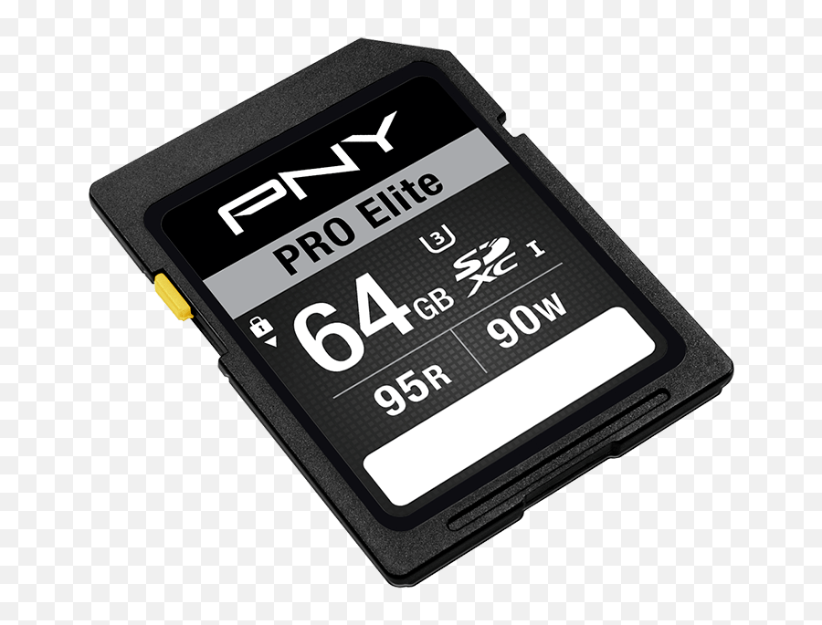 Pny Flash Memory Card Sdxc Pro Elite - Gadget Png,Sd Card Png
