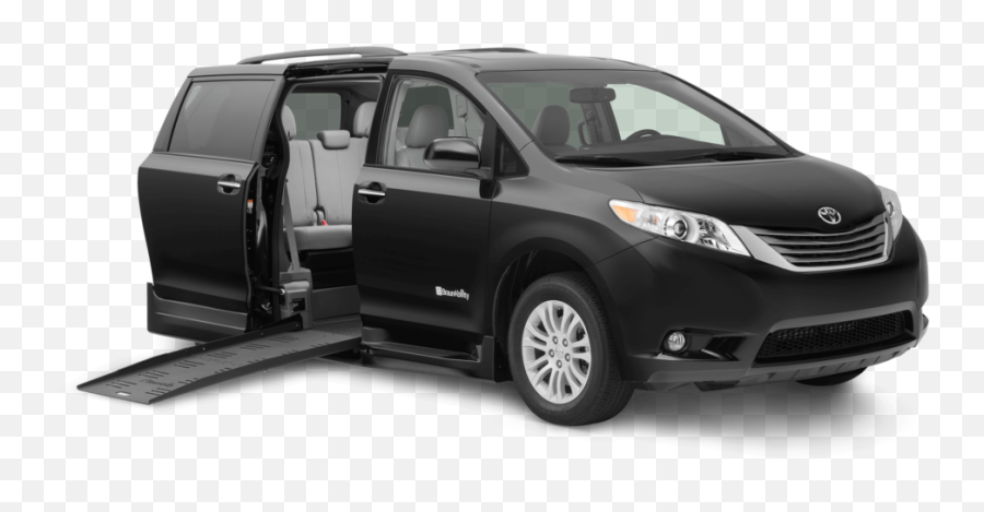 Behold The Amazing Toyota Sienna Handicap Accessible - Wheelchair Accessible Van Png,White Van Png