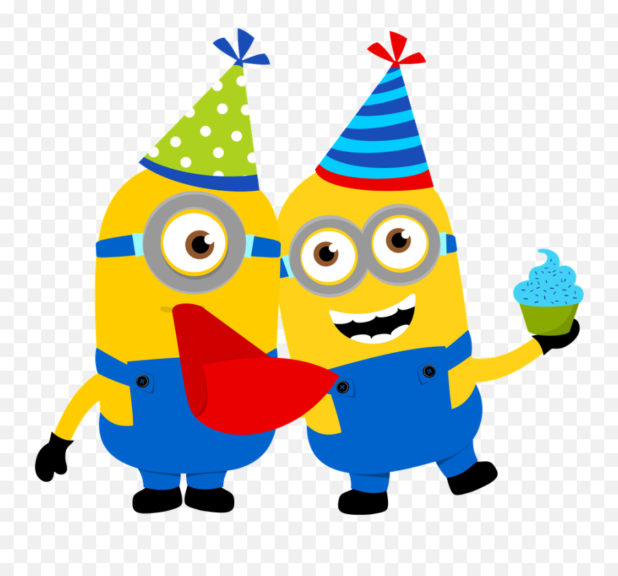 Birthday Hat Transparent Png - Transparent Minion Png Image Printable Minion,Minions Png
